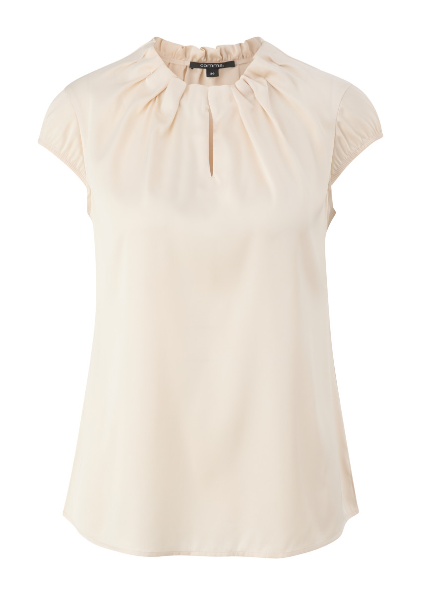 Satinbluse