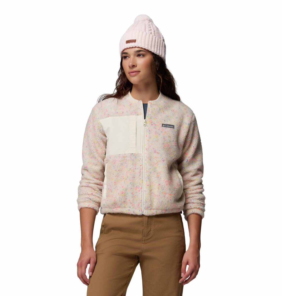 Damen Fleece-Jacke Stellar Path