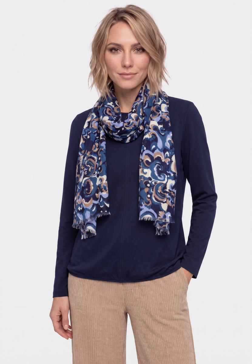Damen Schal Scarf Woven