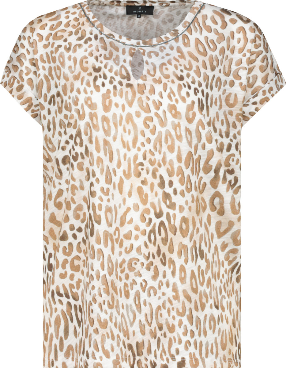Damen T-Shirt mit Leo-Muster