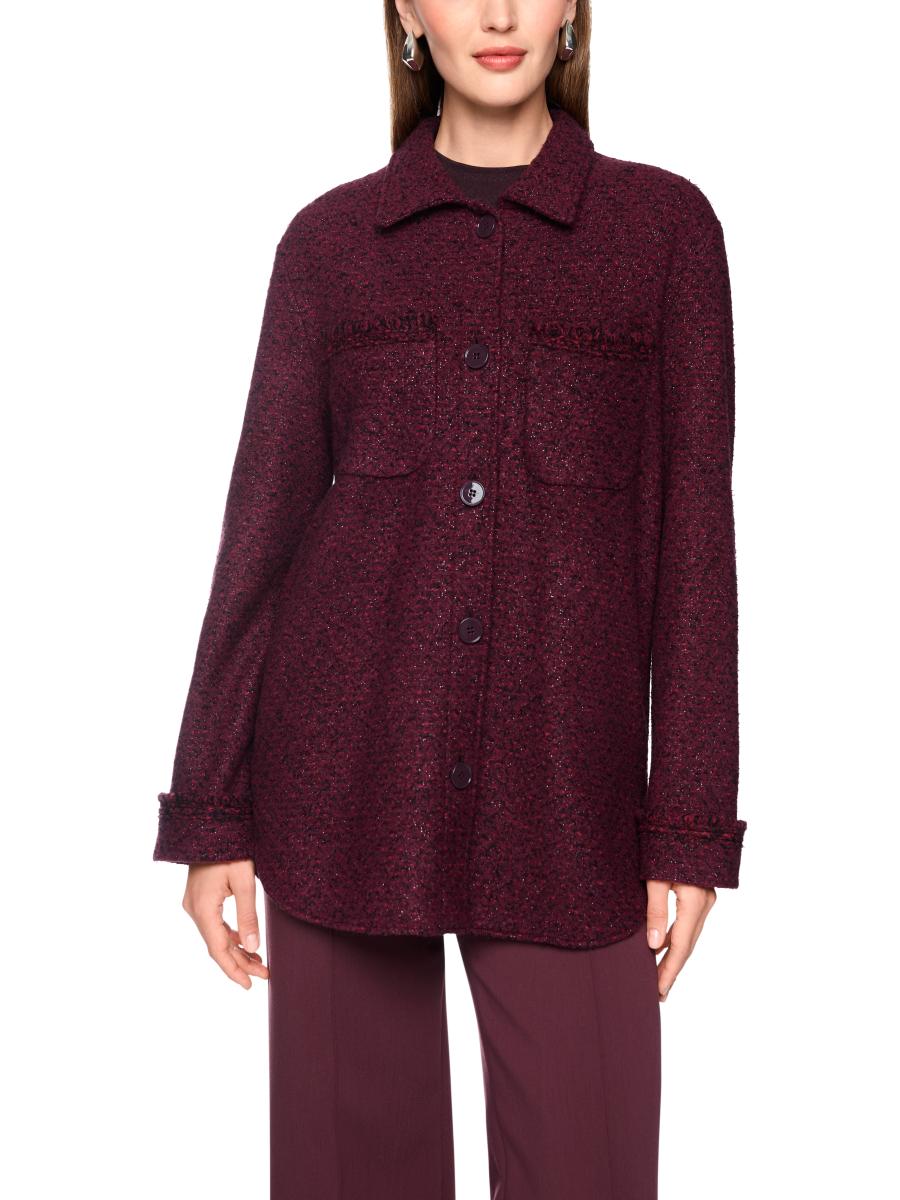 Damen Bouclé-Jacke