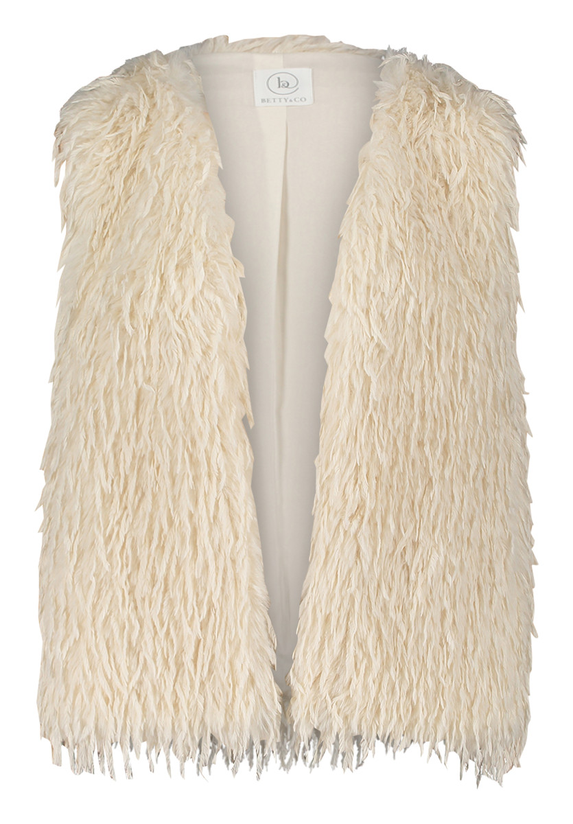 Kunstfell-Weste