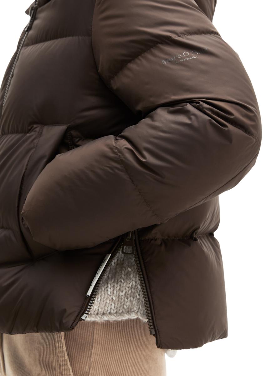 Damen Pufferjacke Mit Kapuze