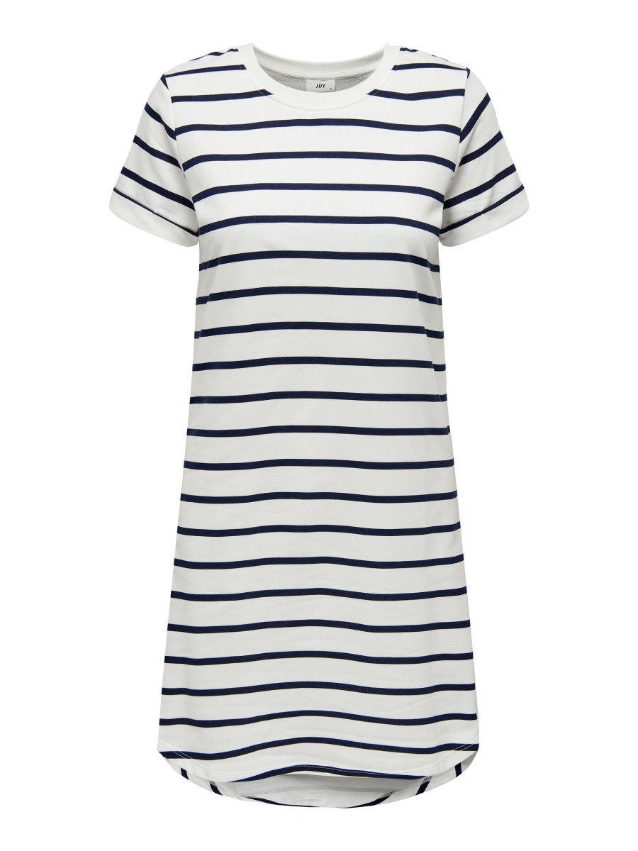 Gestreiftes Sweat-Kleid