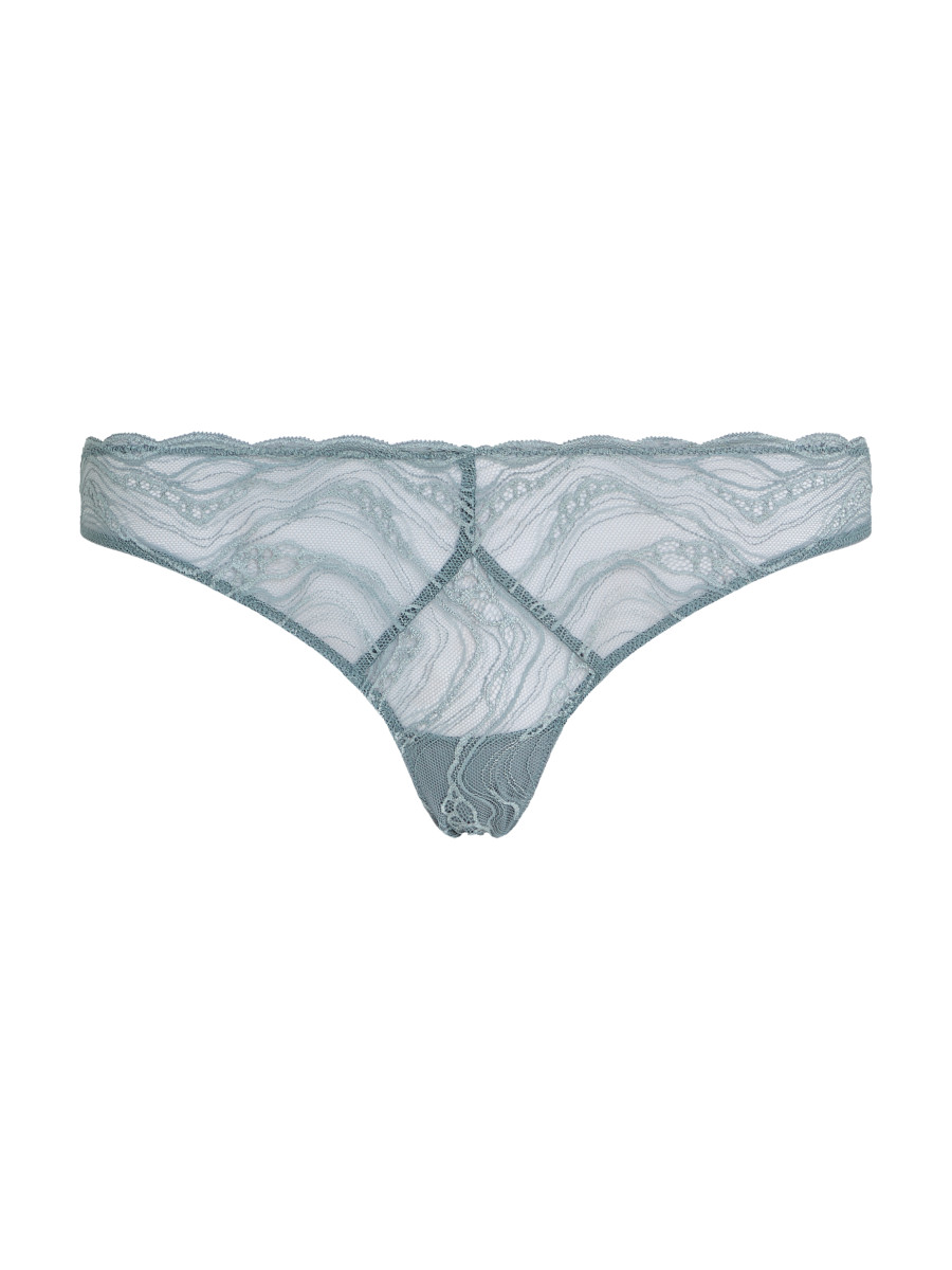 Damen Slip mit transparenter Spitze