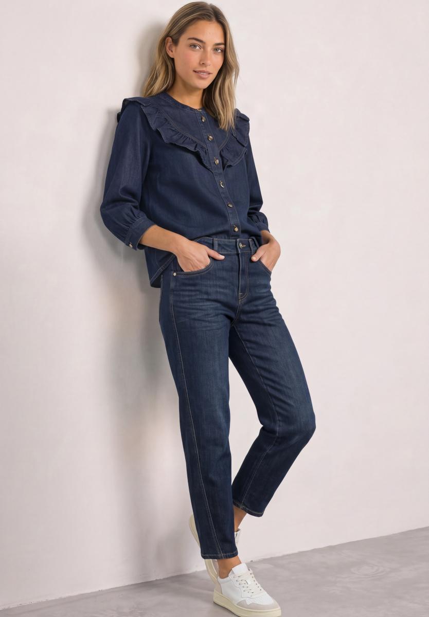 Jeansbluse