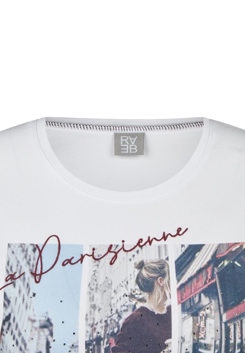 Damen Langarmshirt Cafe Paris