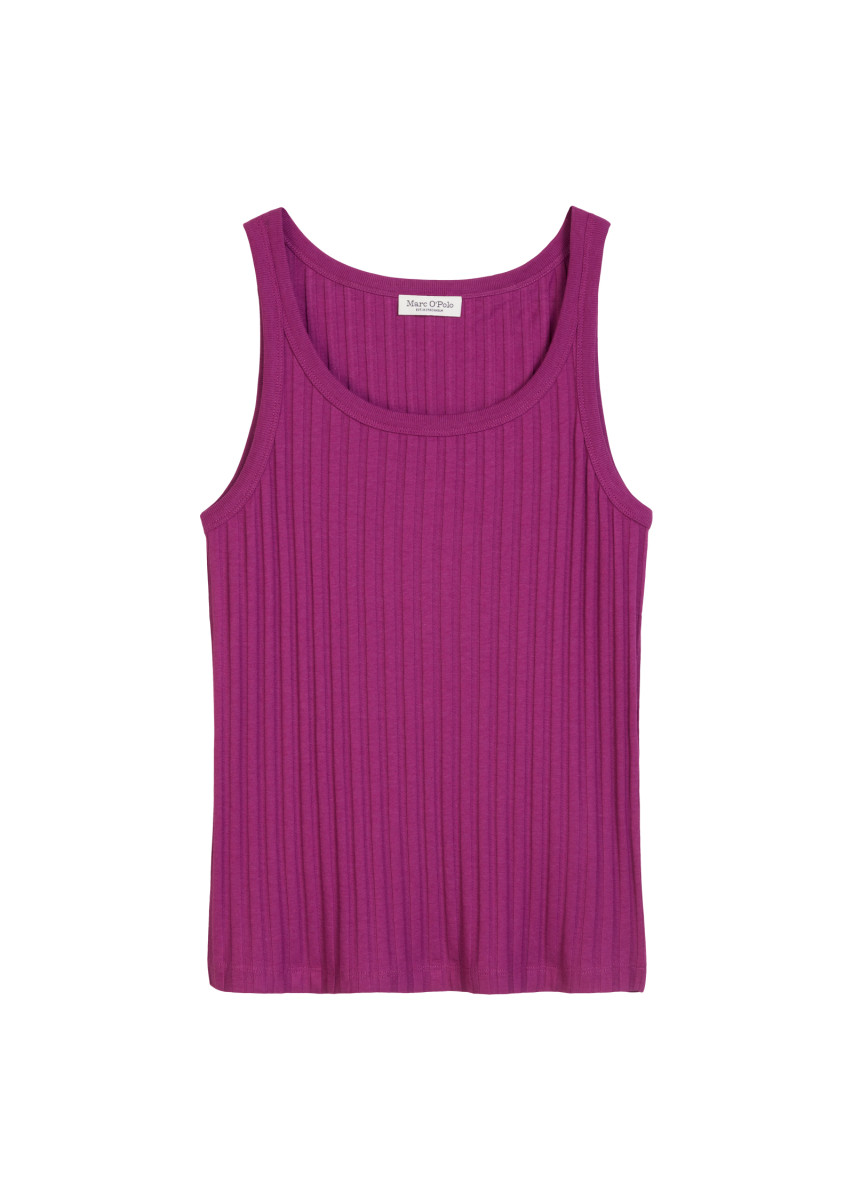 Damen Pointelle-Top slim
