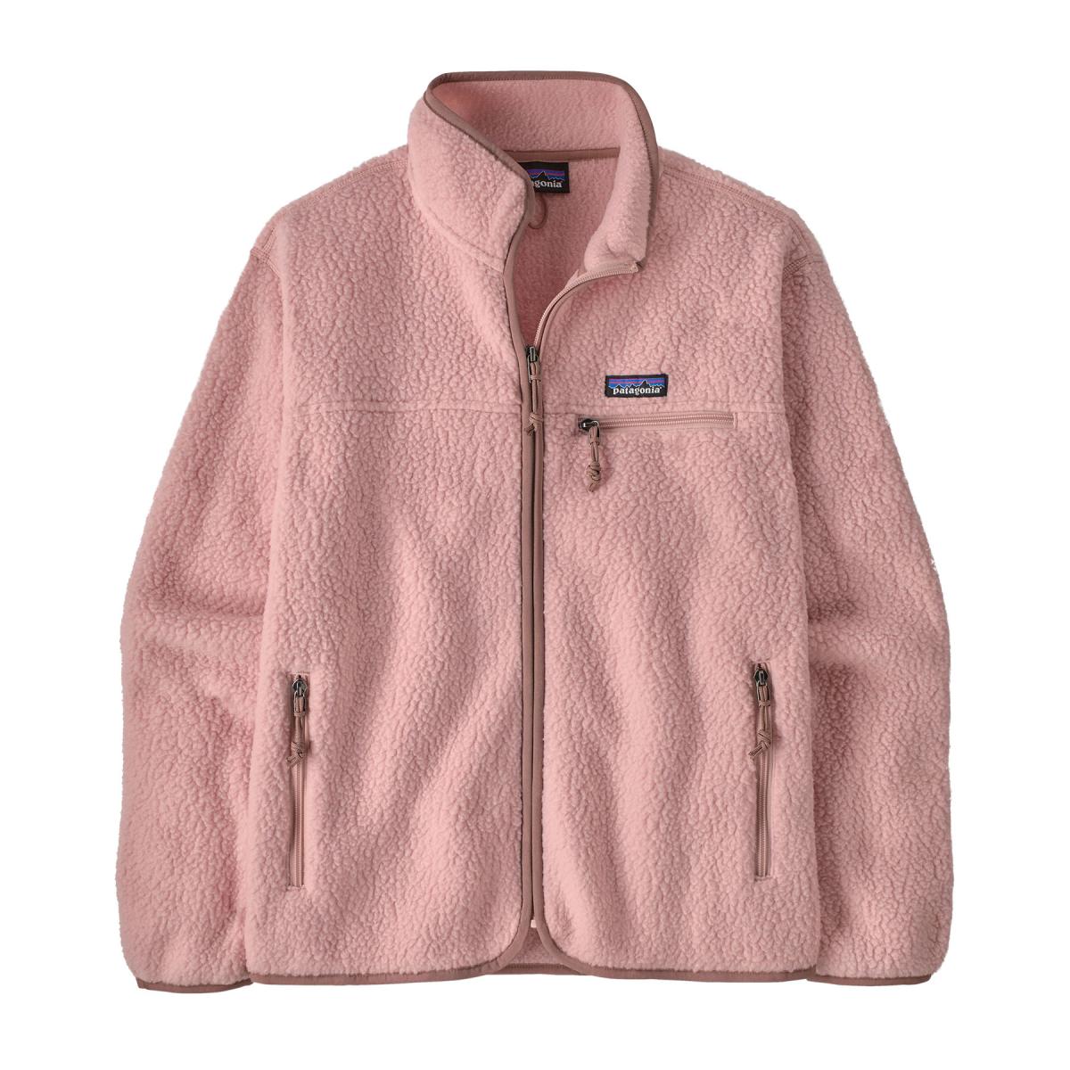 Damen Fleecejacke Retro Pile