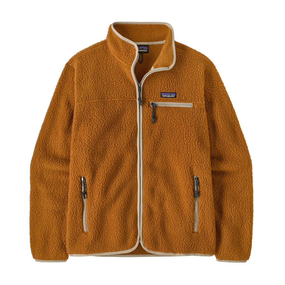 Herren Fleecejacke Retro Pile