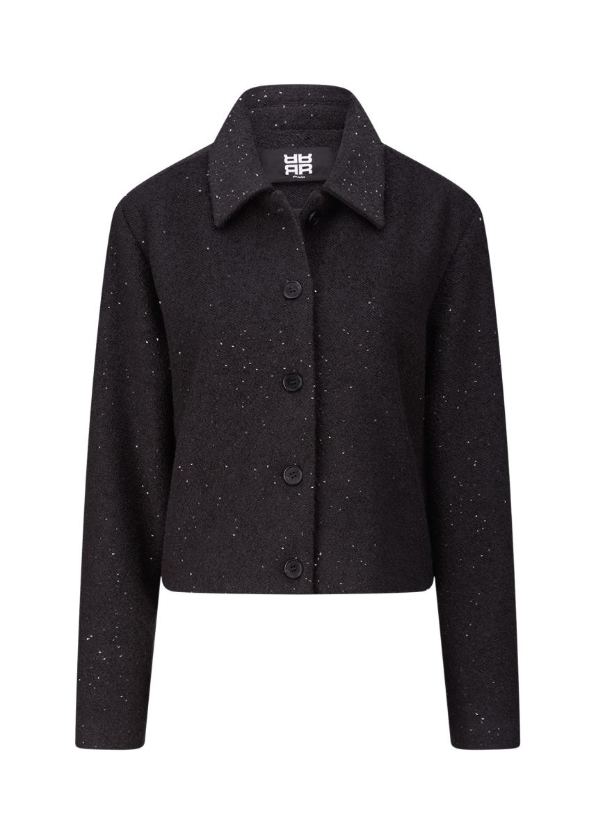 Damen Kurzjacke mit Pailletten