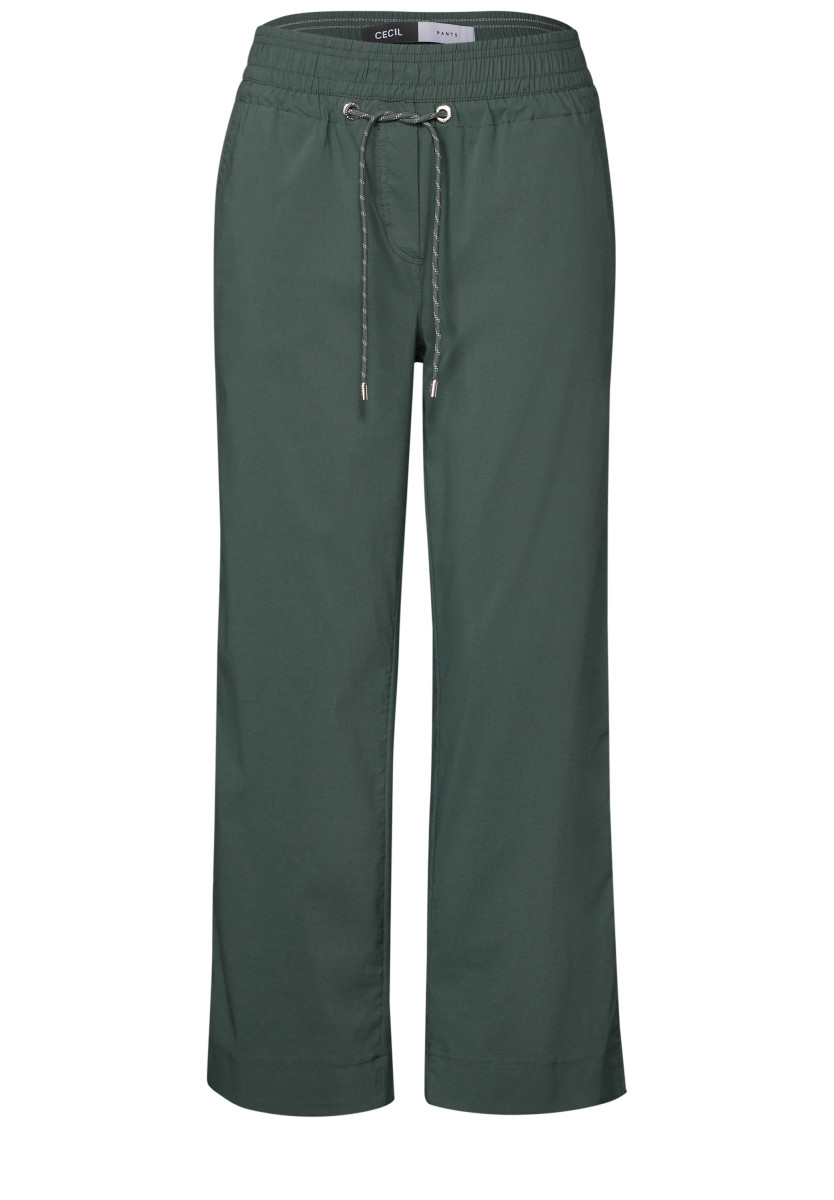 Damen Hose Wide Leg 7/8