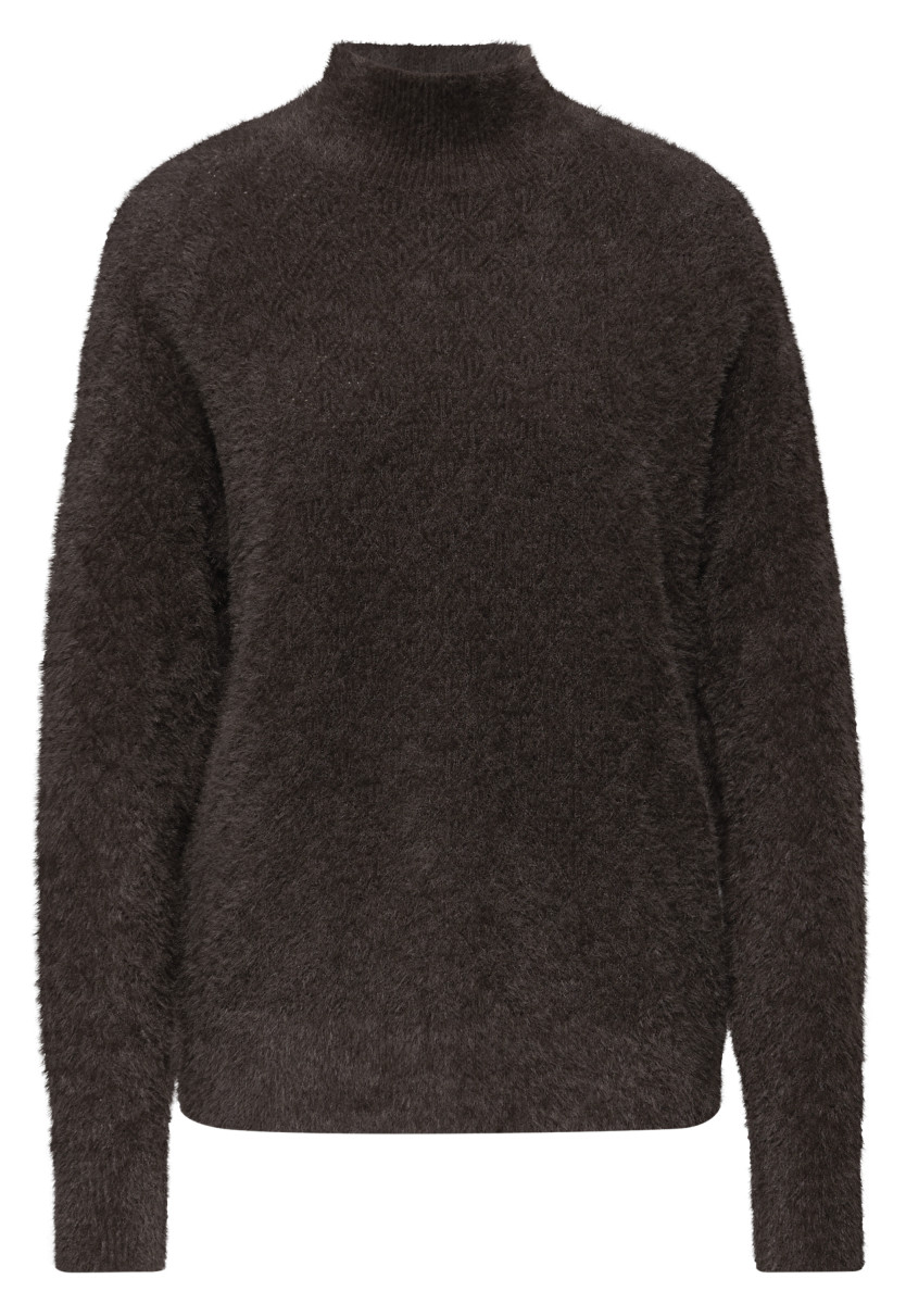 Damen Strukturpullover