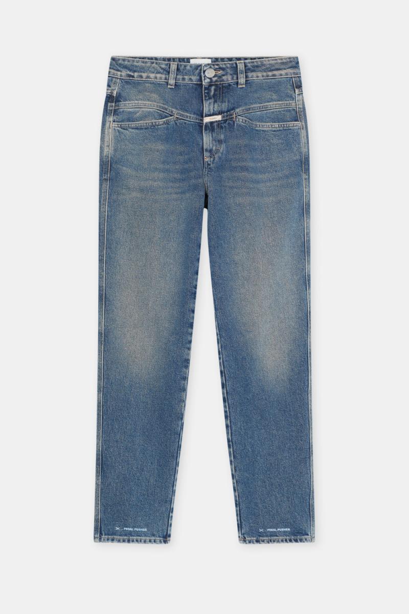 Damen Jeans Pedal Pusher