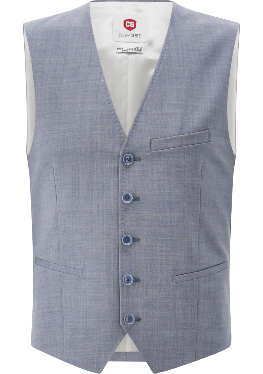 Herren Schurwollweste CG Plum