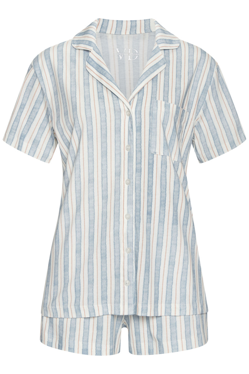 Damen Pyjama Kurz