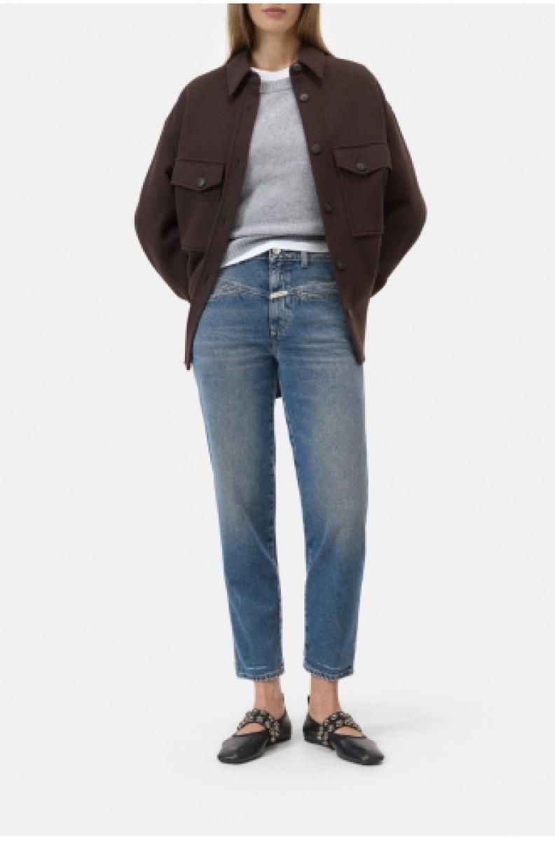 Damen Jeans Pedal Pusher