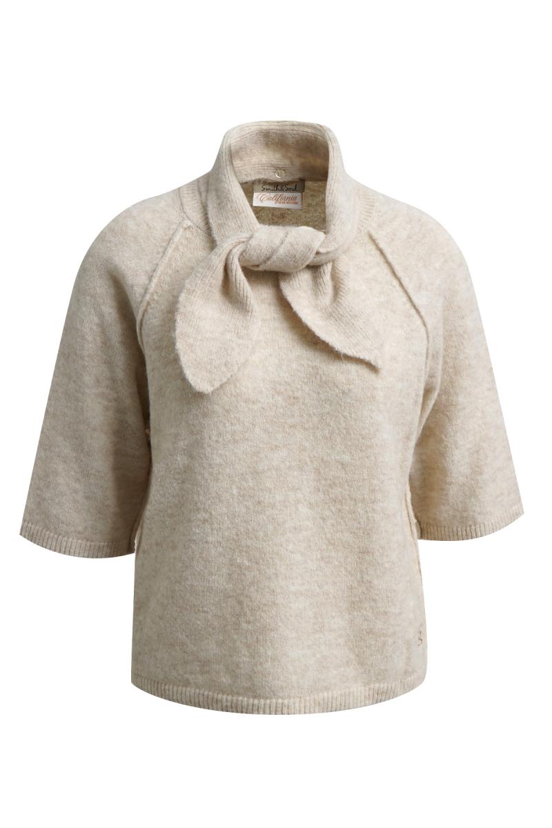 Herren Pullover mit abnehmbarer Schluppe