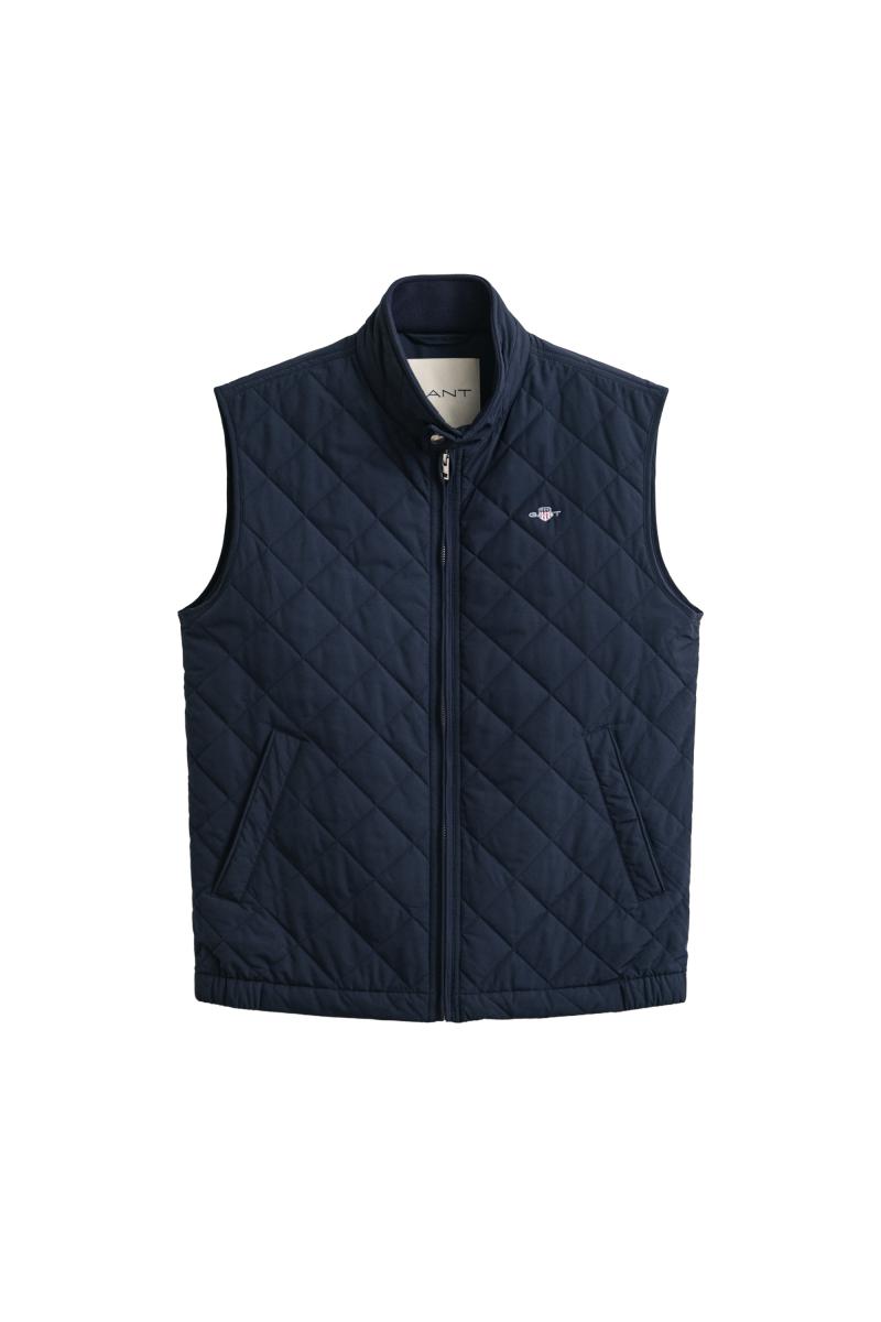 Herren Windcheater Weste gesteppt