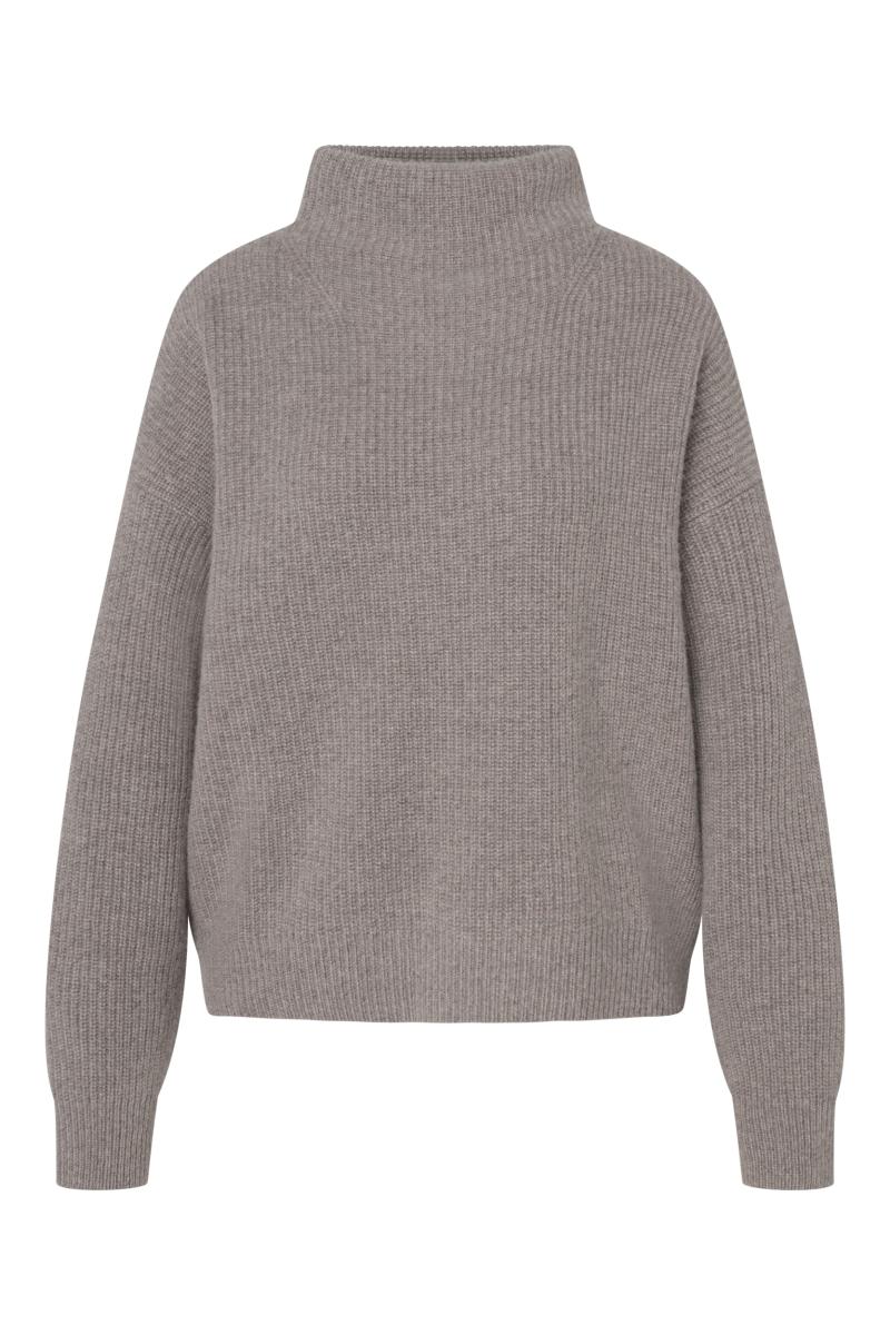 Damen Stehkragen-Pullover