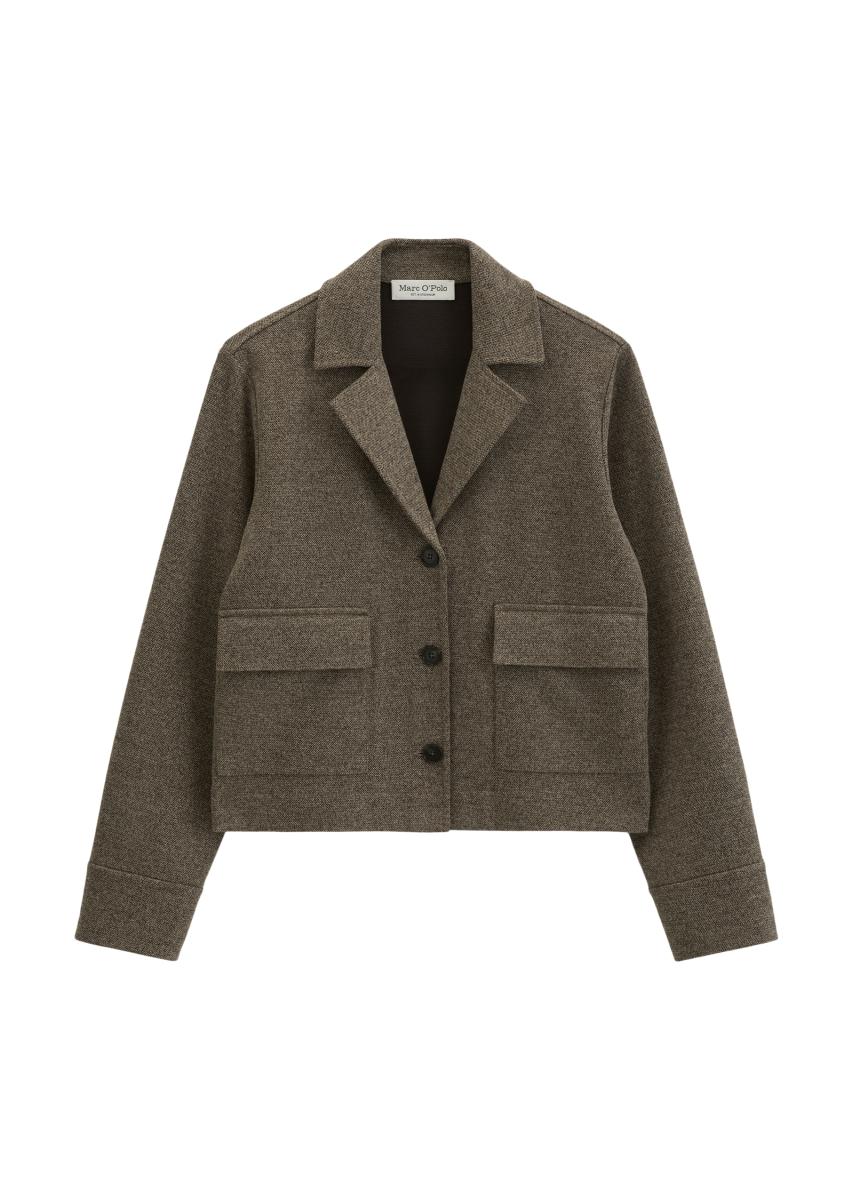 Tweed-Jerseyblazer