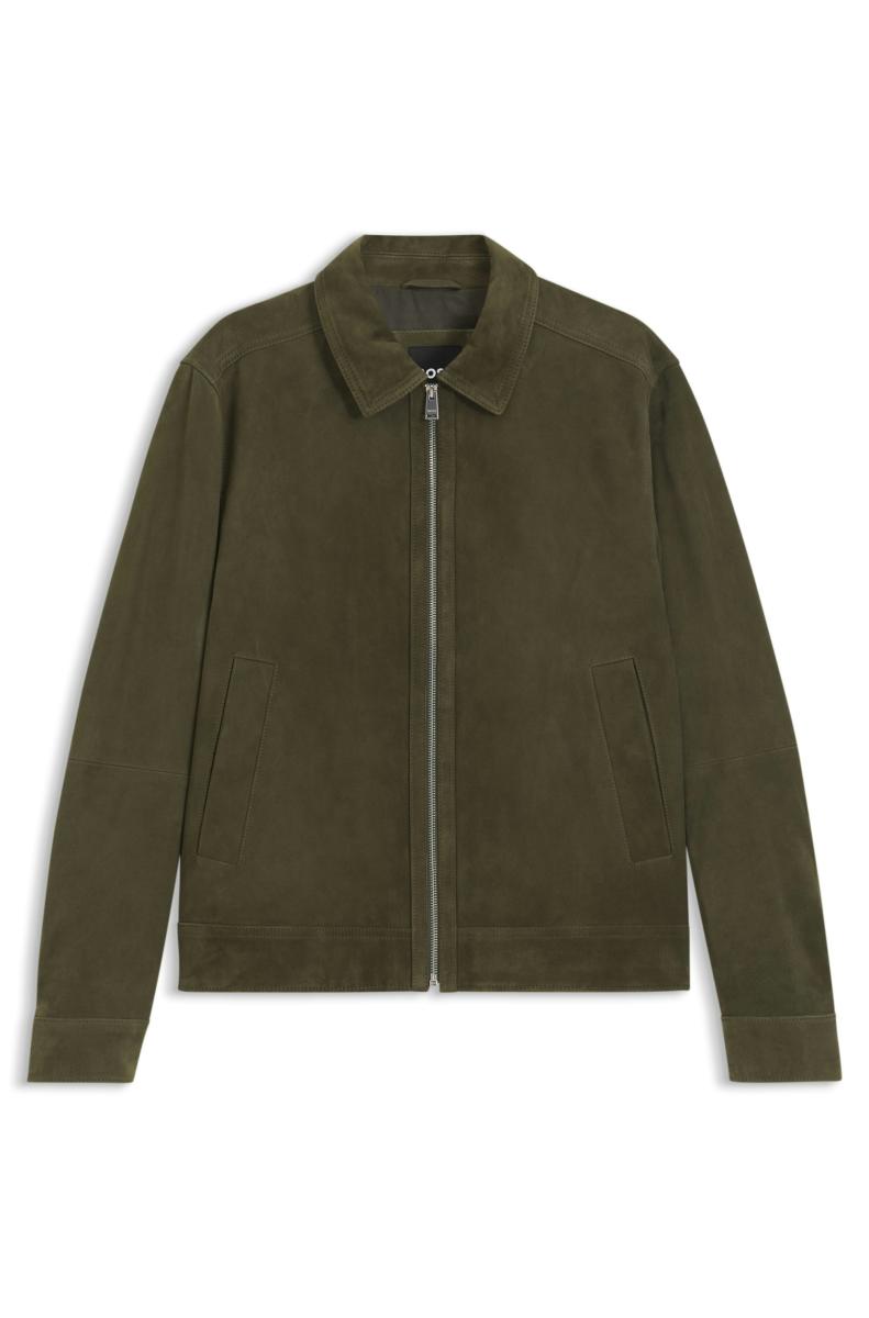 Herren Velourslederjacke H-Malbano7