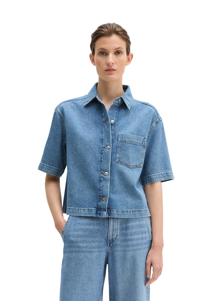 Jeansbluse