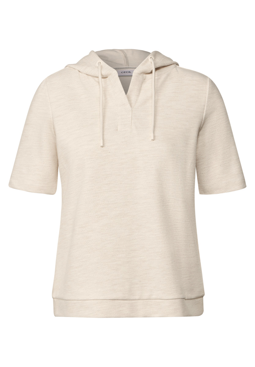 Damen Kurzarm Hoodie
