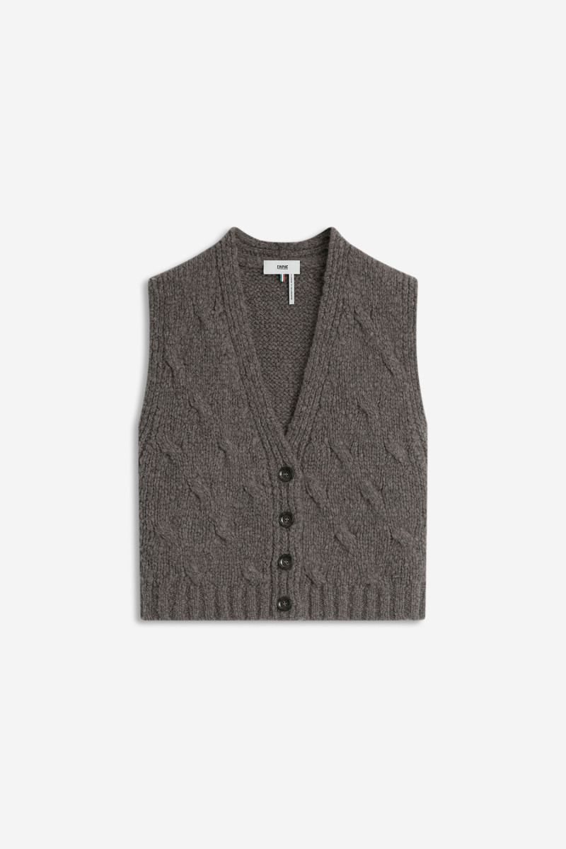 Damen Strickpullunder CISARANA