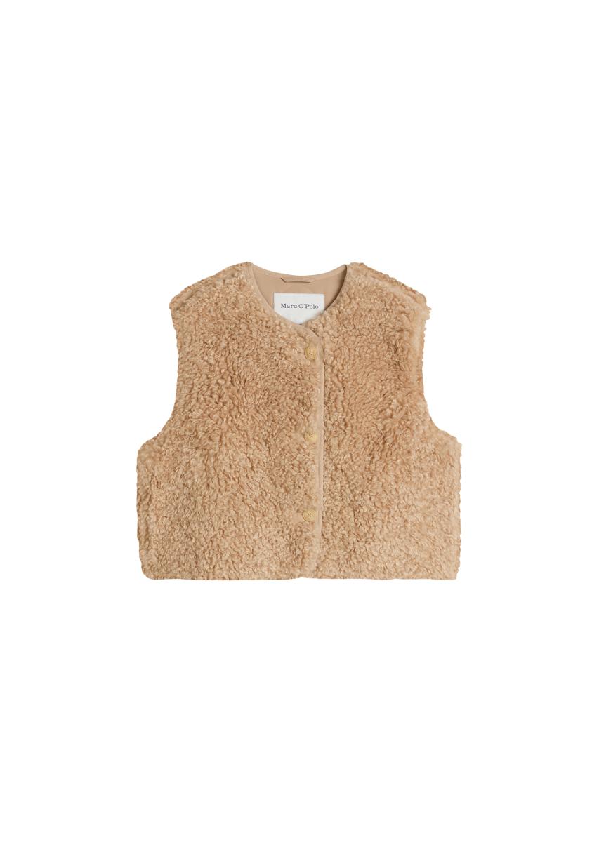 Damen Teddy-Weste