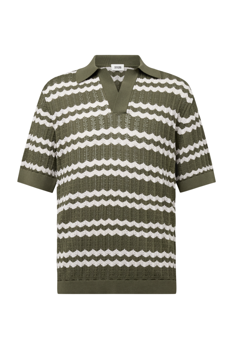 Herren Strick-Poloshirt LAURENZZO_2