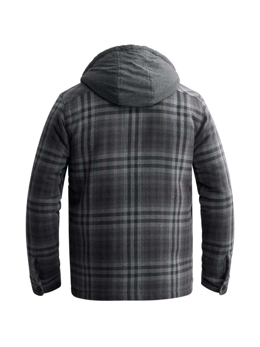 Herren Hemdjacke mit Kapuze