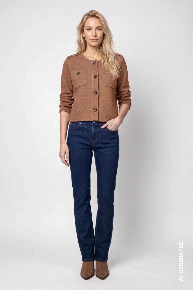 Damen Strickjacke