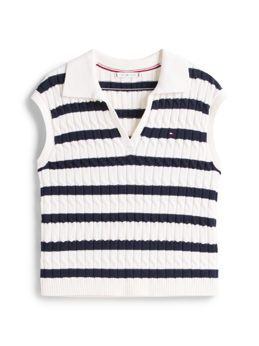Damen Strickpullover CO CABLE