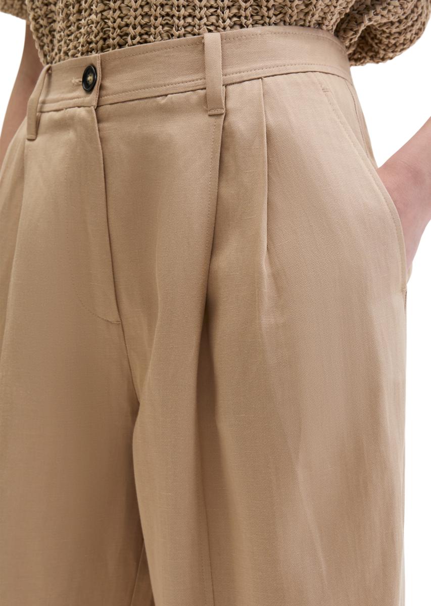 Damen Bundfaltenhose relaxed
