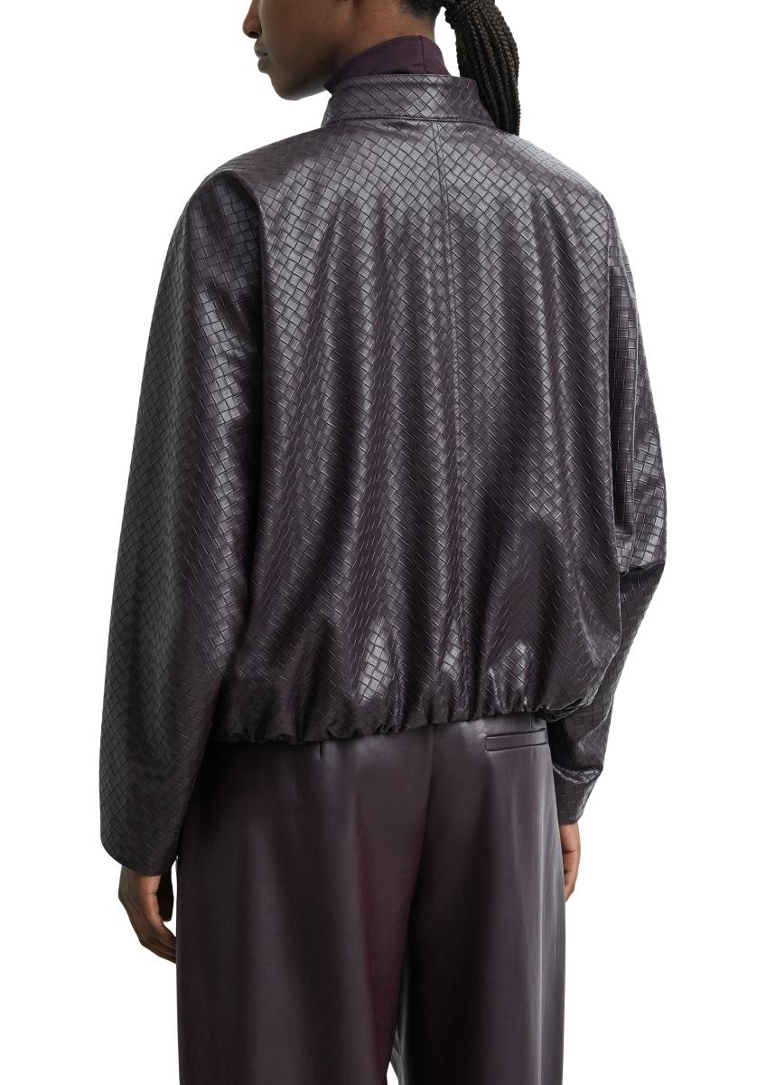 Damen Kunstlederjacke