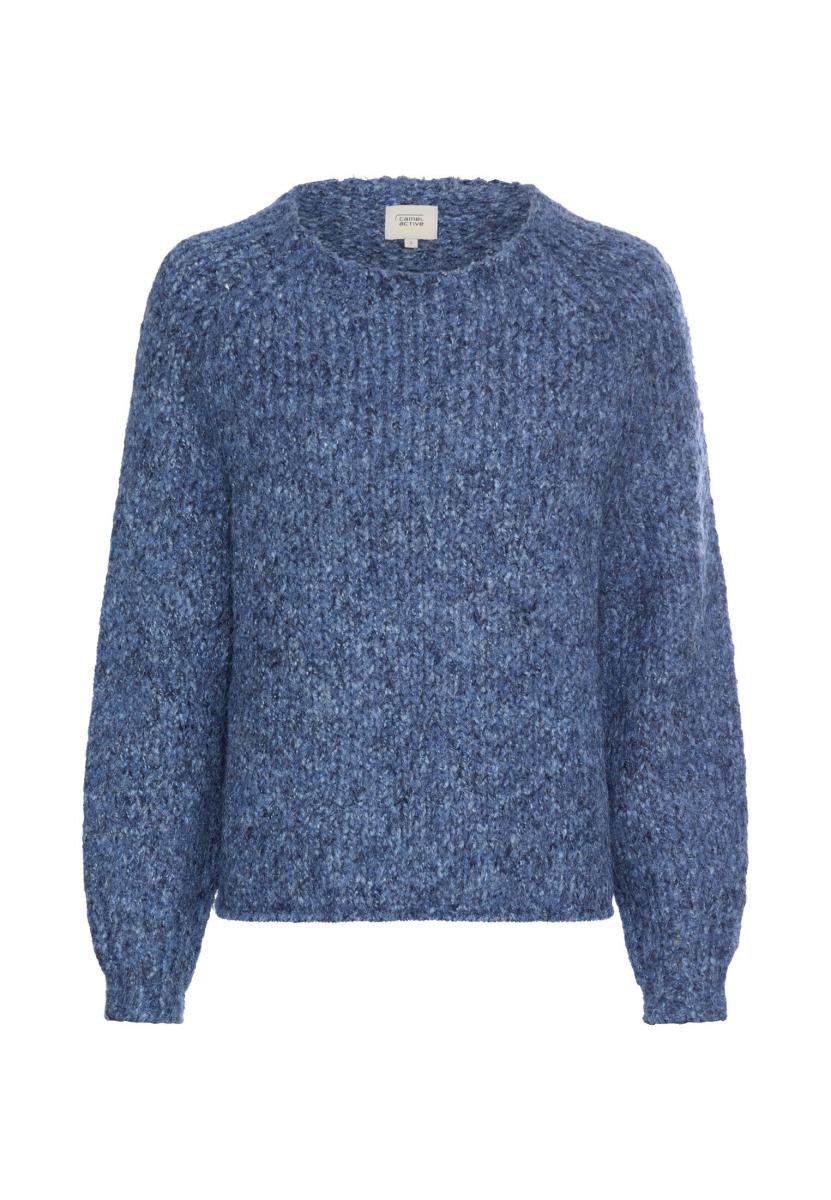 Damen Strickpullover mit weiten Ärmeln