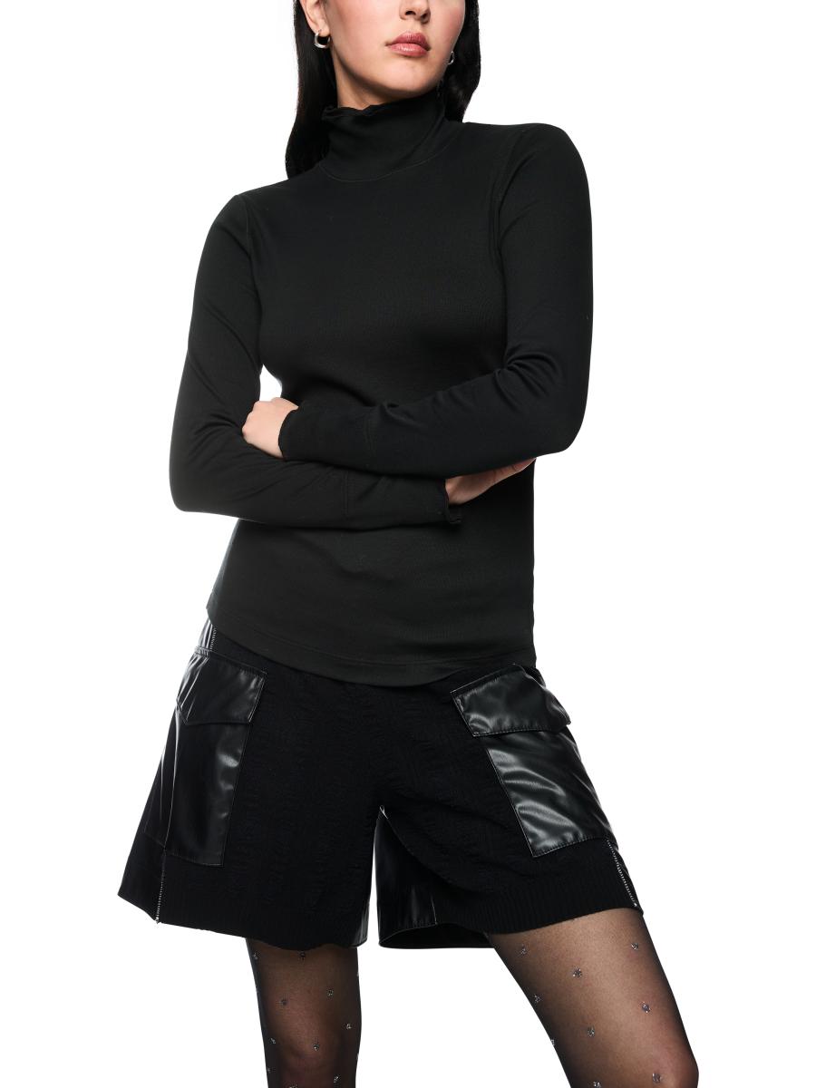 Damen Rollkragenshirt