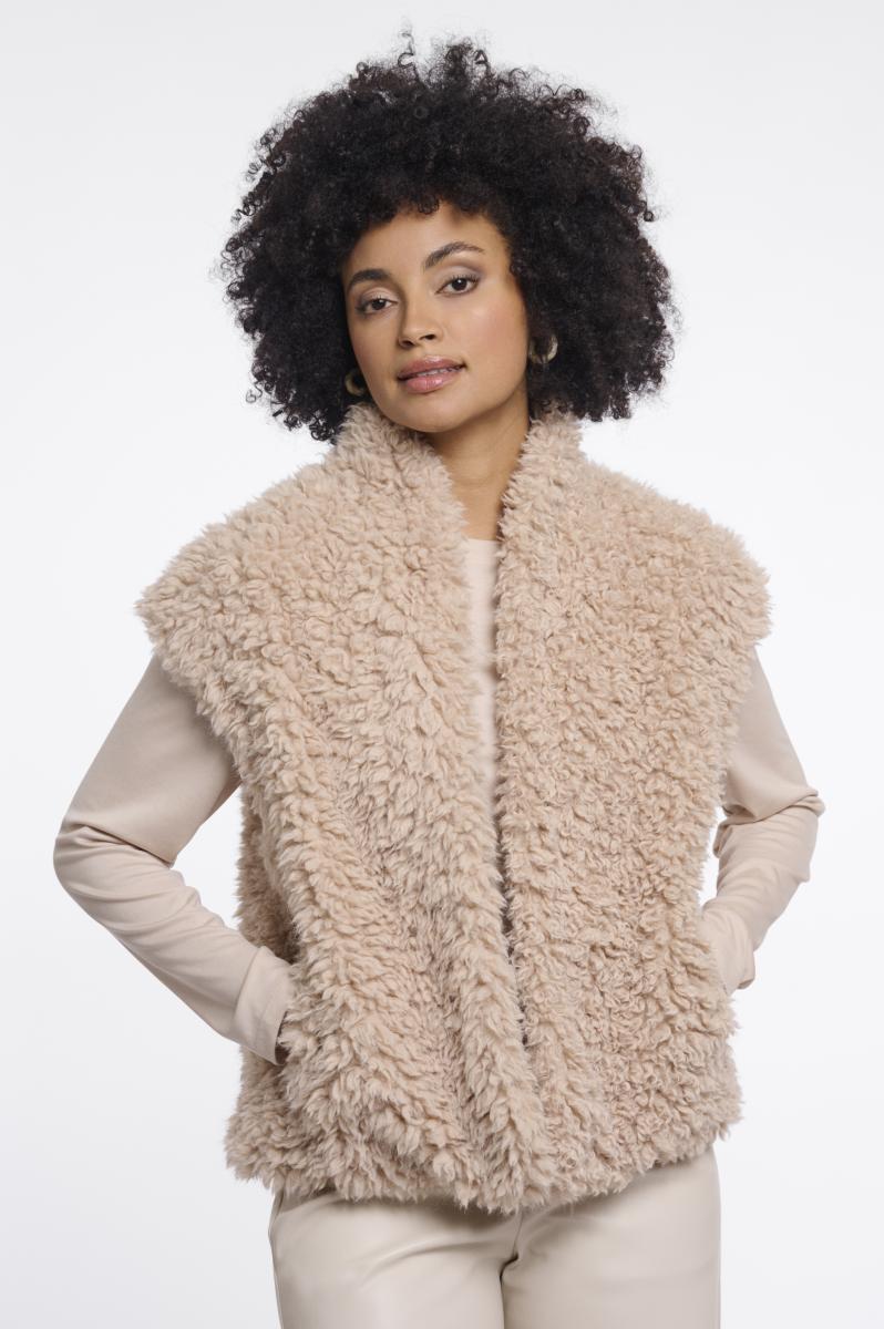 Damen Teddy-Weste Freya