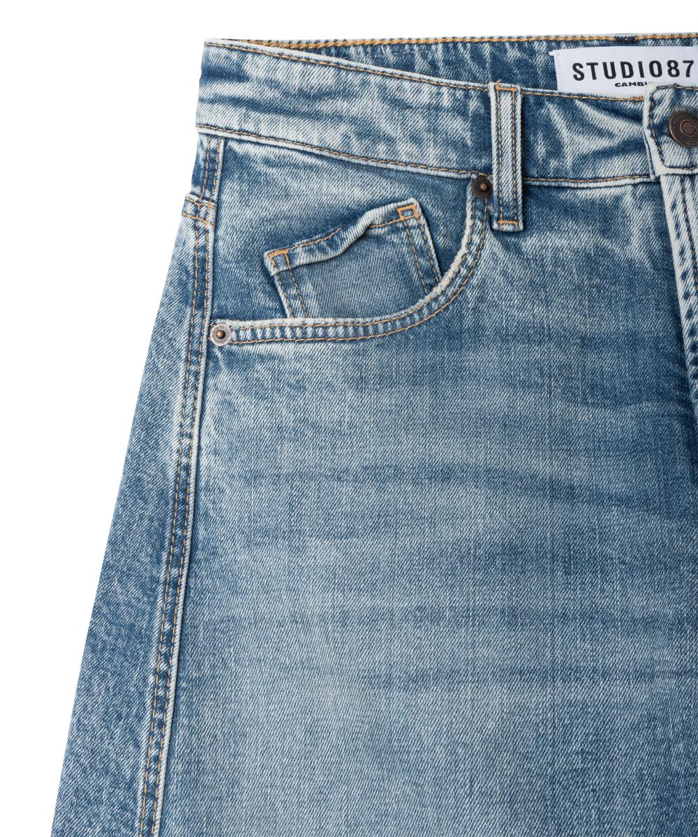 Damen Jeans Baggy Twisted