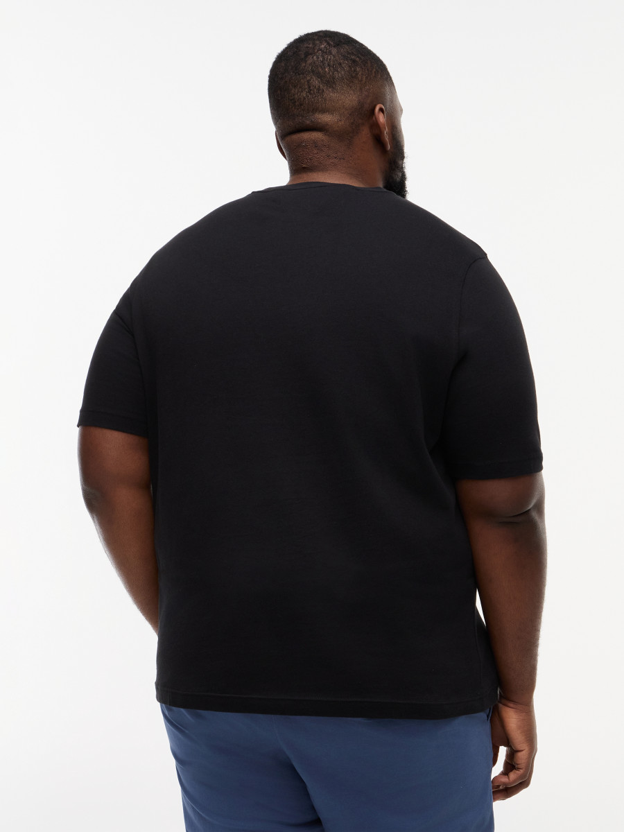 Herren T-Shirt Plus Size