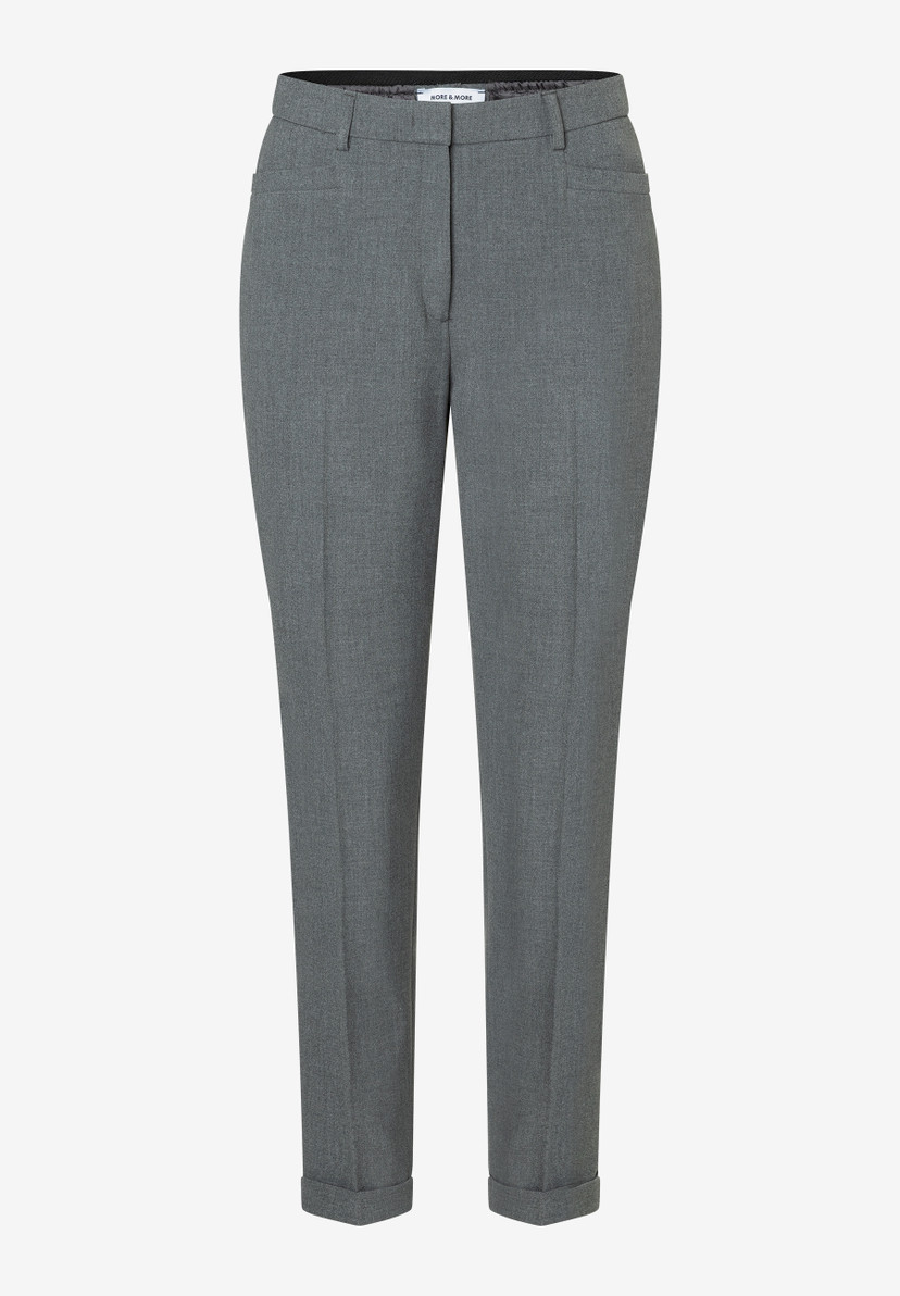 Damen Hose mit Aufschlag