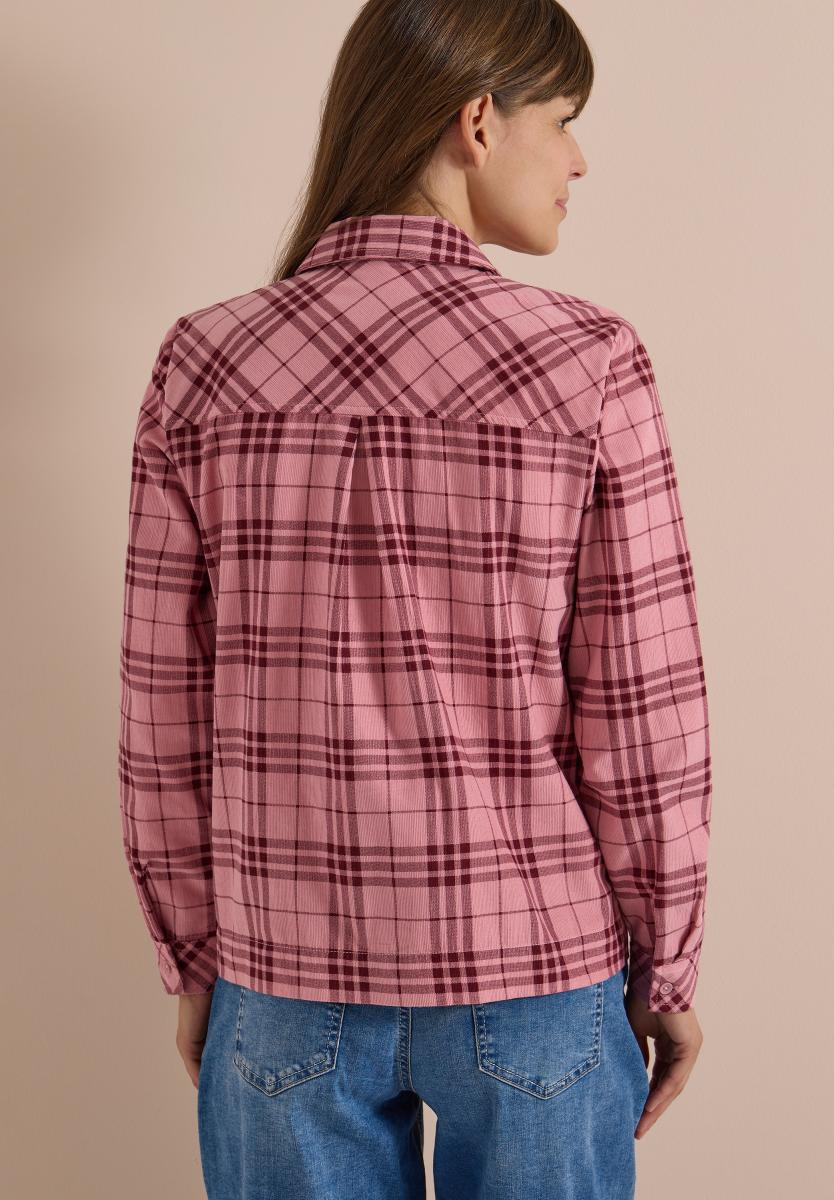 Hemdbluse mit Karomuster