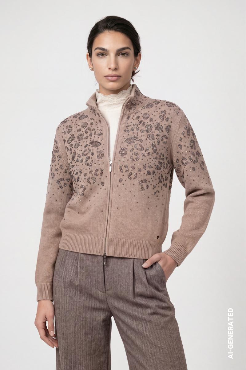 Damen Strickjacke