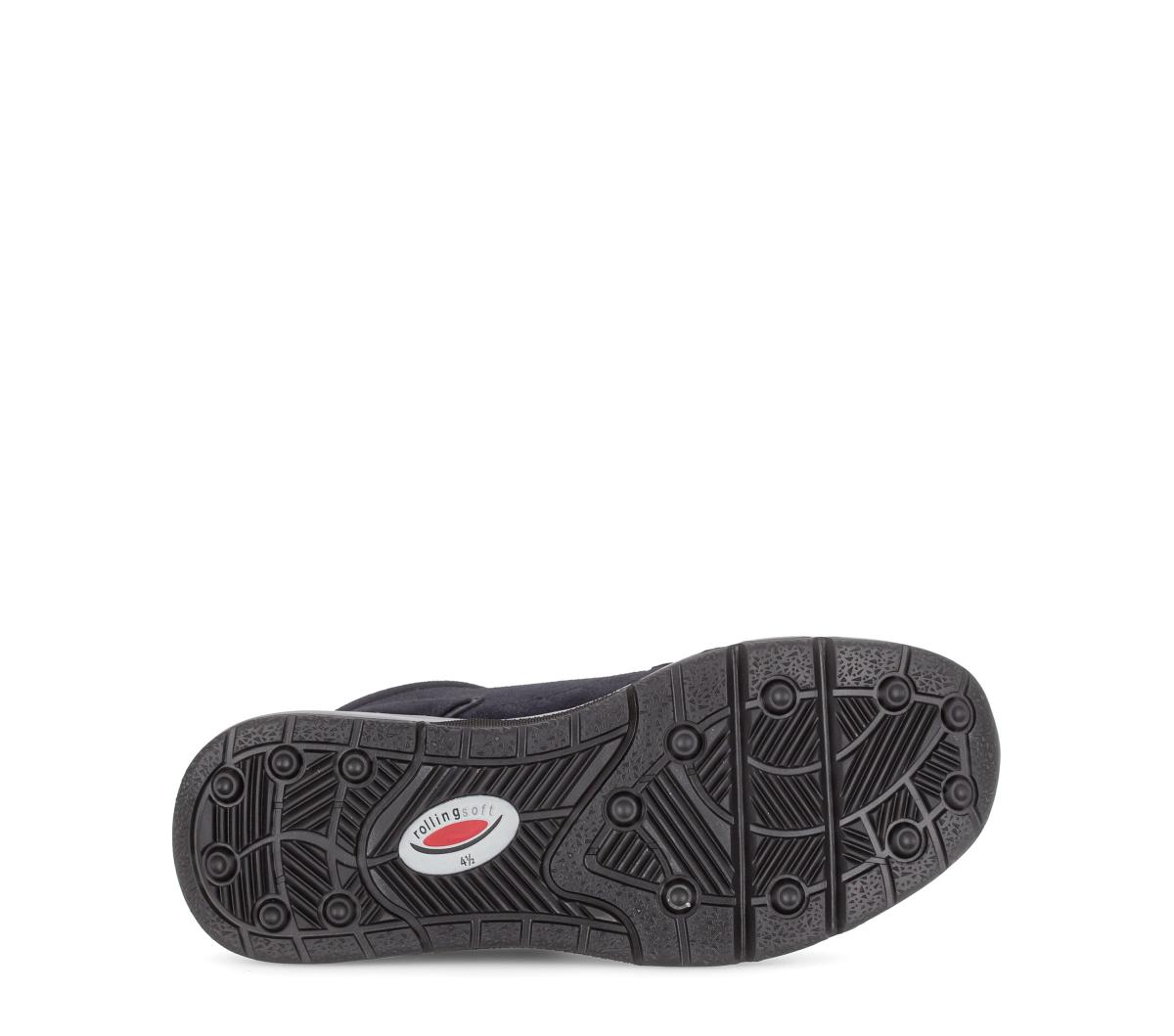 Damen Schnürstiefeletten Rauleder