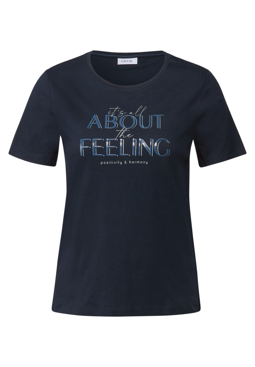 Damen T-Shirt mit Wording Artwork