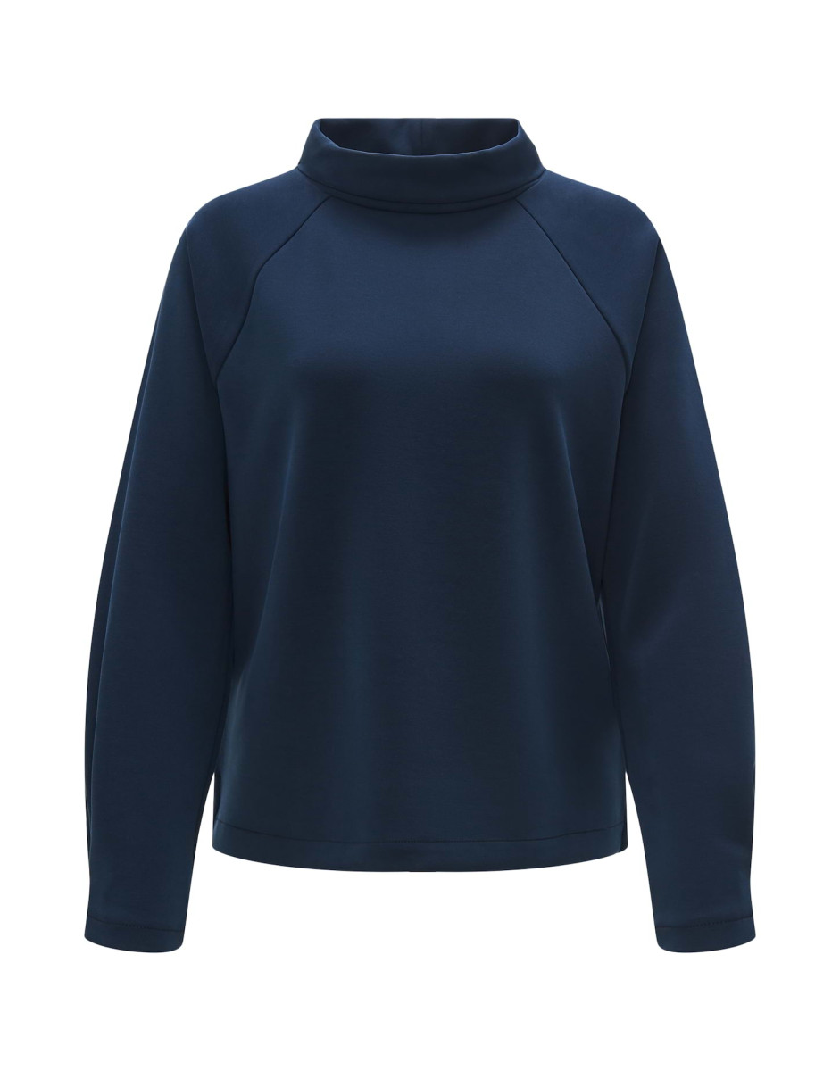 Damen Sweatshirt mit Stehkragen