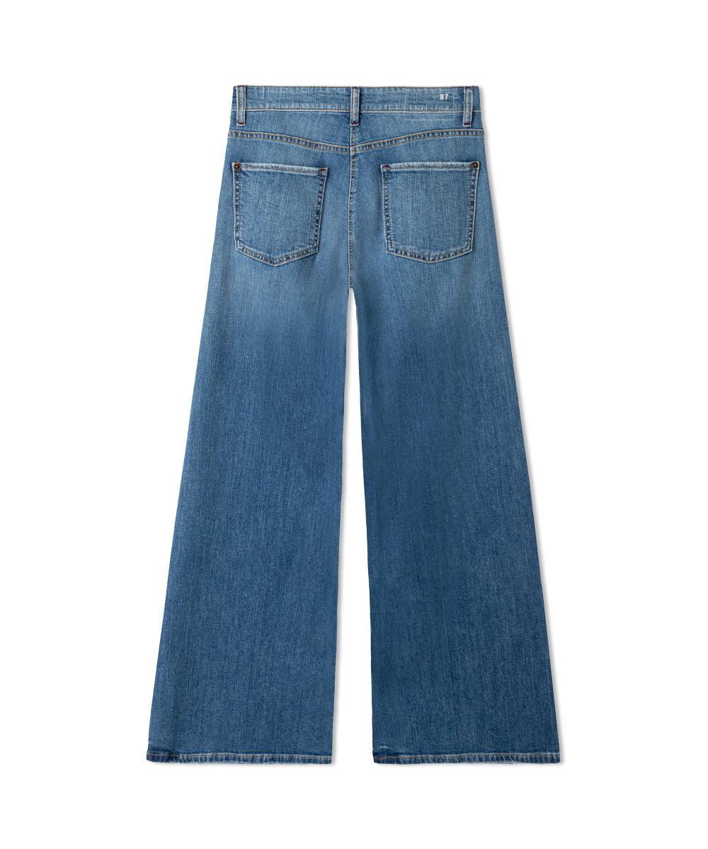 Damen Hose Palazzo Flare