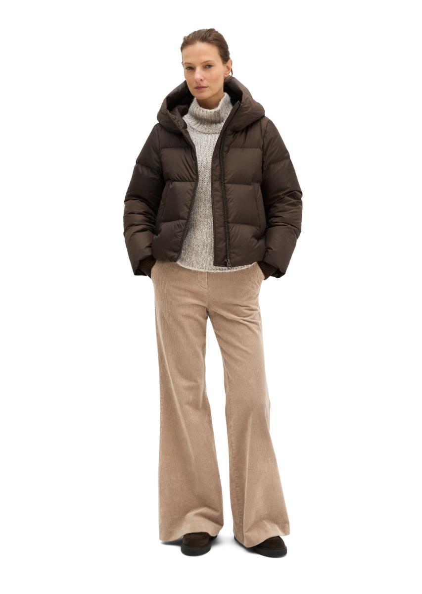 Damen Pufferjacke Mit Kapuze