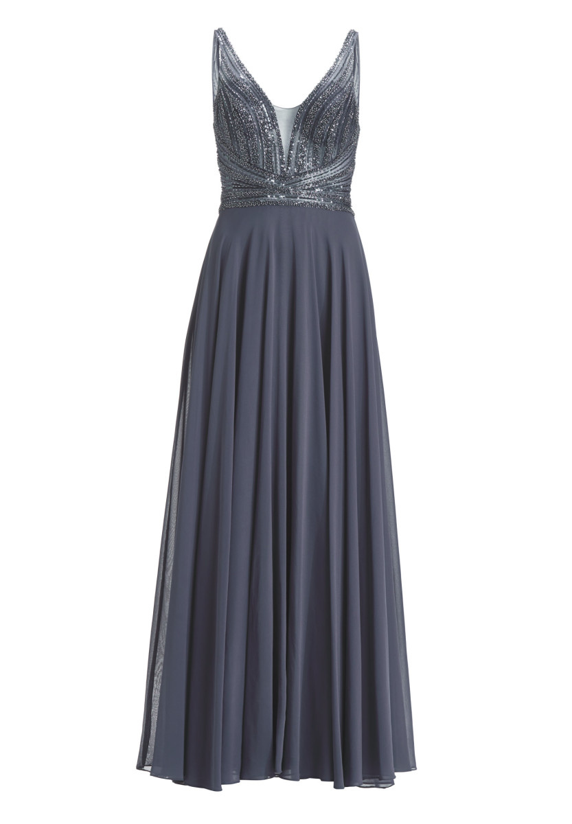 Chiffon-Abendkleid